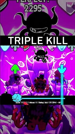 Triple Kill Triple Trouble but IMPOSTER #fnf #animation #fnfanimation