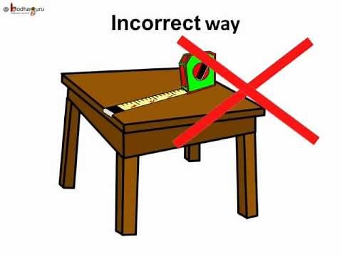Science - Measurement - How to measure length correctly - English