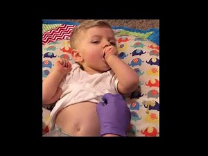 G-Tube change in an infant