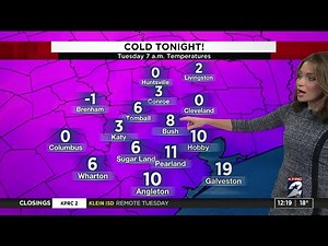 Noon weather update for Feb. 15, 2021