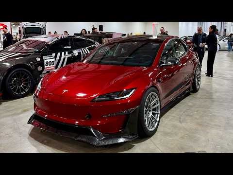 This Model 3 Performance is INSANE (Unplugged Performance Aero Kit)
