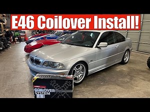 BMW E46 Coilover Installation. D.I.Y.