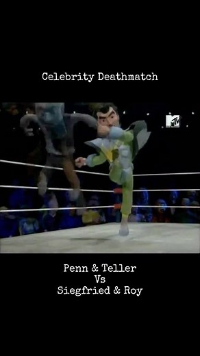 Celebrity Deathmatch: Penn & Teller Vs Siegfried & Roy