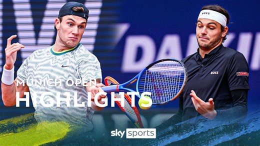 Jack Draper vs Taylor Fritz | Munich Open quarter-final highlights