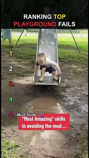 RANKING TOP PLAYGROUND FAILS 🛝😂 #viral #tiktok #trending