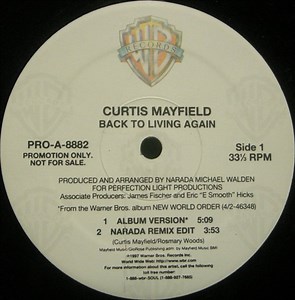 Curtis Mayfield - Back To Living Again