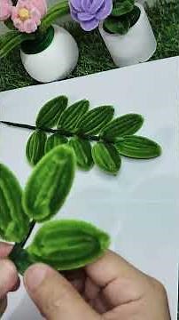 fuzzy wire leaves tutorial