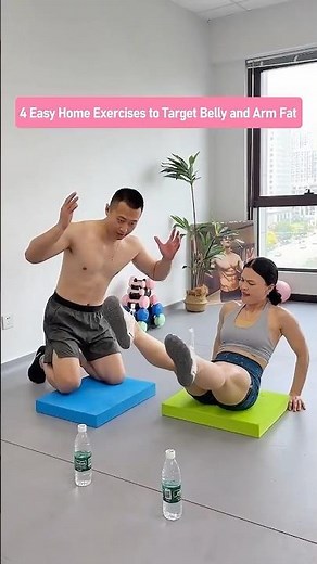 Do These 4 Home Exercises Every Day to Reduce Lower Belly Fat, Tone Your Arms, and Slim Your Waist