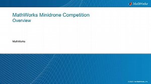 Introduction to Minidrone Competition - IFAC 2023
