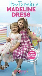 7.1K views · 45 reactions |  Looking for a cute Easter dress pattern? Learn how to sew a girl's dress from knit fabric with my free printable PDF sewing pattern, tutorial, and video. From preemie to girls' size 12, every cutie can shine in this adorable outfit. Plus, it's beginner-friendly! Dive into the fun and get the full tutorial and free pattern on my blog! https://sweetredpoppy.com/free-girls-dress-sewing-pattern-the-madeline-dress/ | Sweet Red Poppy | Facebook