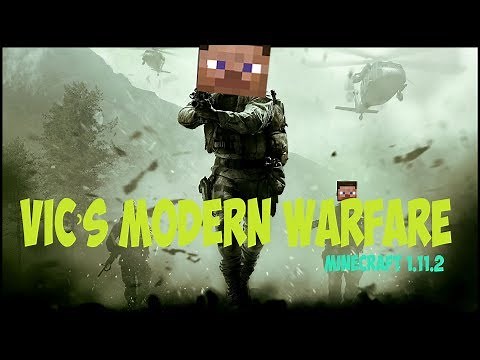 МОД НА ОРУЖИЕ в Minecraft - Обзор мода Vic's Modern Warfare