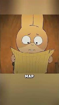 The rabbit built its own home with the help of its friends. #usa #animation #cartoon #funny