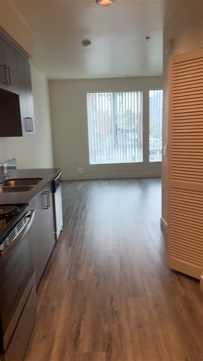 Downtown Riverside living made easy! Move-in ready studio with full-size washer & dryer! Everything you need all in one place 🥰 pool views! We only have one Studio available, if you have any questions please reach out to us at (951)-289-9333! #downtown #riverside #california #studioapartment #fyp | Mission Lofts