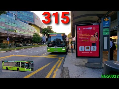 SBST Bus Services 315 [MAN NL323F A22 E6][Full Trip Loop]
