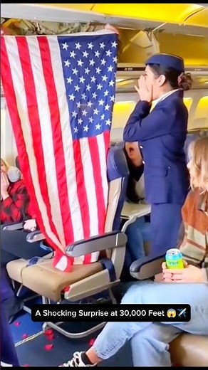 A Shocking Surprise at 30,000 Feet 😱✈️