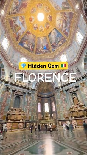 Florence’s Hidden Gem: Inside the Medici Chapel 😱 | A Must-Visit Near the Duomo 🇮🇹 Italy
