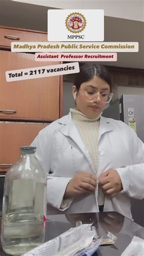 Gunjan Sharma| AIIMS Delhi | The Madhya Pradesh Public Service Commission (MPPSC) is conducting a recruitment drive for 2,117 Assistant Professor positions under the... | Instagram