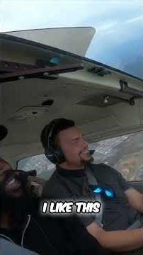 His First 360° Turn in an Airplane 😳✈️