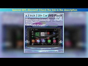 2 Din Car Stereo Dashboard Installation Reverse Camera Ready Wireless CarPlay Android Auto