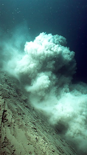 Most Amazing Elite on Instagram: "An underwater camera recorded something massive shifting the seafloor. Underwater Camera Captures Seafloor Disturbed by Large Creature #underwater #ocean #creature #mystery"