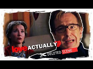 ❤️ LOVE ACTUALLY ❤️ Deleted Scene in English (ALAN RICKMAN and EMMA THOMPSON) ➔ Harry and Karen