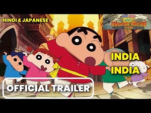 Shinchan in India | Shin chan: The Spicy Kasukabe Dancers in India | New Trailer in Hindi &Japanese