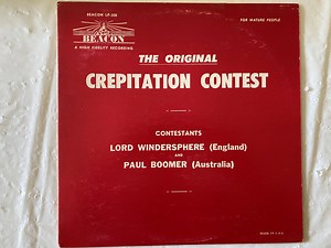 Unknown Artist - The Original Crepitation Contest