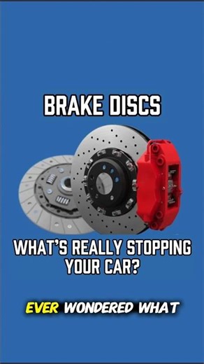 Brake Discs Explained: What’s Really Stopping Your Car? #brake #discbrakes #mechanics