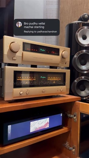 Krishnaprasad (KP) on Instagram: "Details 👇👇 Pudhu Vellai Mazhai * Movie: Roja (1992) * Music Director: A.R. Rahman * Singers: Sujatha Mohan & Unni Menon * Lyricist: Vairamuthu (though not explicitly in snippets, he wrote for Roja) This channel is dedicated to sharing awareness about high-end audio systems and high-quality music playback. All rights to the original content belong to their respective copyright owners. Equipments Used; Streamer: Hifirose rs130 + Qobus Pre Amp: Accuphase C2300 + 