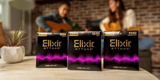 Elixir Unveils Attune Strings — A New Era of Acoustic Guitar Tone and Feel