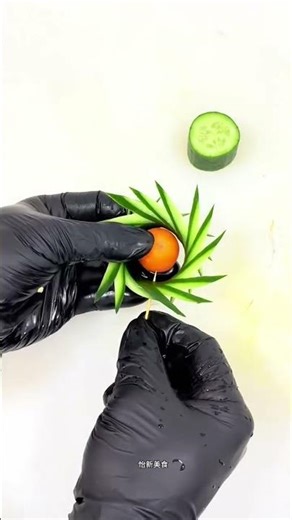 Cucumber Carving Design Skills | Creative Vegetable Art#Vegetable Cutting Tips and Tricks#