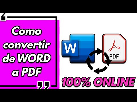 ➡️ Cómo CONVERTIR un WORD a PDF (Pasar de .DOC a .PDF) ➜ Fácil, Gratis y Sin Programas (2025)