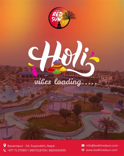 Celebrate Holi 2026 at Coco Park, Redsun!