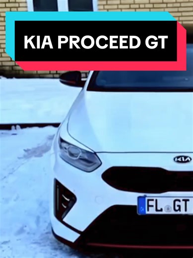 KIA PROCEED GT: Weißer Sportwagen aus Deutschland
