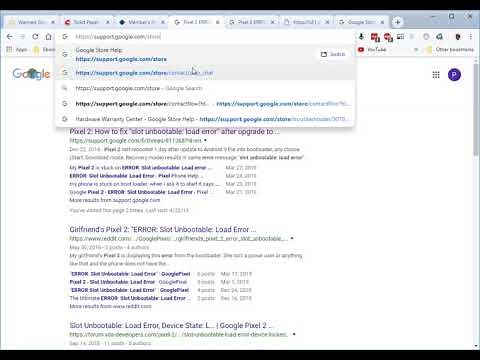 Pixel 2 ERROR: Slot Unbootable Load Error