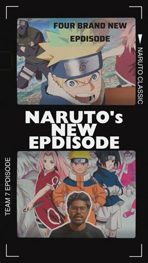 Anime_aj_tamil on Instagram: "NARUTO BRAND NEW EPISODES UPDATE 🍥🔥 For Naruto’s 20th Anniversary, Studio Pierrot announced brand new Naruto episodes in 2023. These special episodes were planned to celebrate the legendary ninja journey that changed anime history forever. Due to production and quality reasons, the episodes were not completed at that time. Instead of rushing, the studio decided to pause and rework the project to deliver the best possible animation and storytelling. The new Naruto