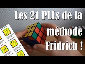 Toutes les PLLs ! (Méthode Fridrich)