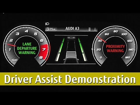 WHAT IS THE AUDI ASSISTANCE SYSTEM? | A3 2020 | A3 2021 | STANDARD FEATURES | DEMONSTRATION