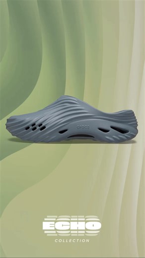Make waves with every step – Crocs Echo Wave redefines style.🔥 https://bit.ly/40Sq8CK #crocs #crocsth | Crocs