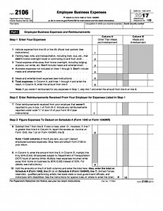 2016 Form IRS 2106 Fill Online, Printable, Fillable, Blank - pdfFiller