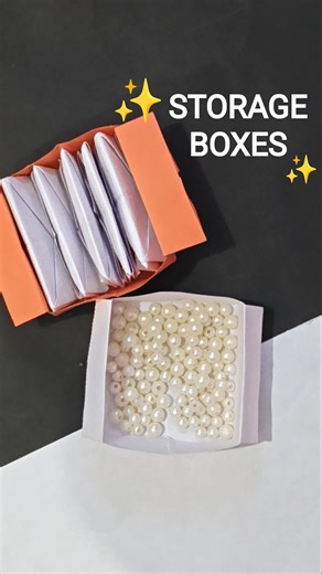 DIY Paper Storage Boxes