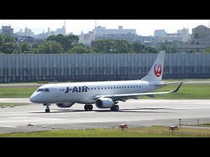 エンブラエル190 (JAL2203/仙台行/JA254J) ＠ 伊丹空港 2020-08-01T09:19