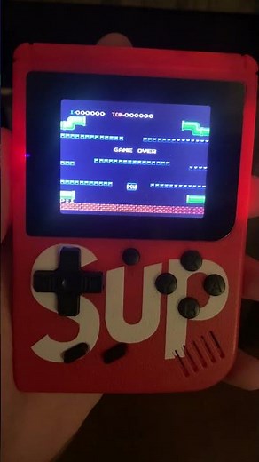 Sup 8-bit Game: Mario Bros. - Game Over (UNBOXING)