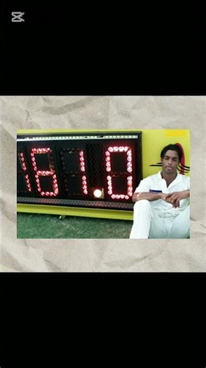 The Untold Story of Shoaib Akhtar’s Fastest Ball|161 km/h Record 💨 | CrickFacz#ShoaibAkhtar #Cricket