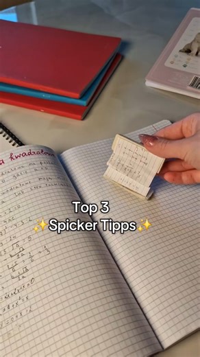 Top 3 SPICKER tipps🤩 #schule #lernen #prüfung #forbiddenpen