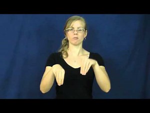 Watch how to sign 'unpack' in American Sign Language.