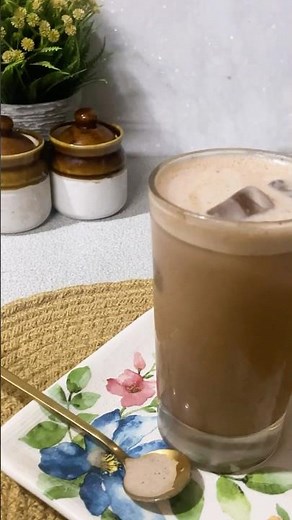 24g Protein Vegan Almond Shake 💪☕🌱 #protein