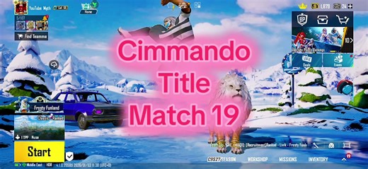 Match 19 of Commando title #pubgm #pubg #mythgaming