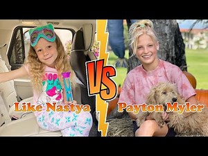 Like Nastya VS Payton Delu Myler (Ninja Kids Tv) Stunning Transformation ⭐ From Baby To Now