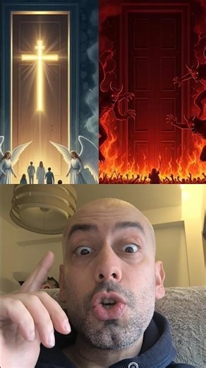 Can you choose the best entrance? #heaven #hell #god #shortviral